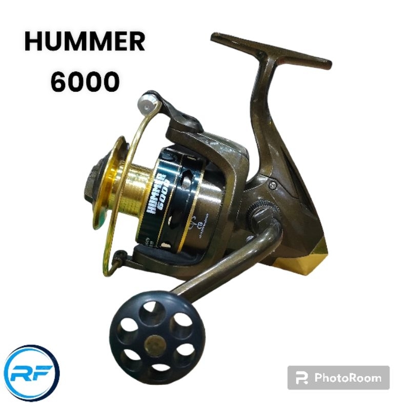 Reel Swan Hummer 6000 Spool Alumunium / Reel Laut Spinning