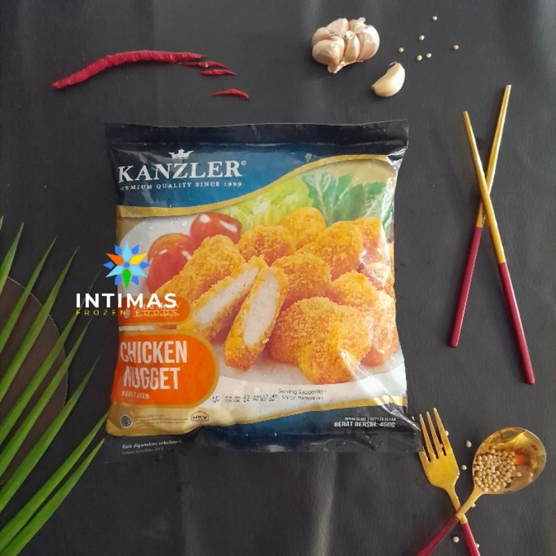 

Kanzler Chiken Nugget 450g || Kanzler Naget Ayam 450g