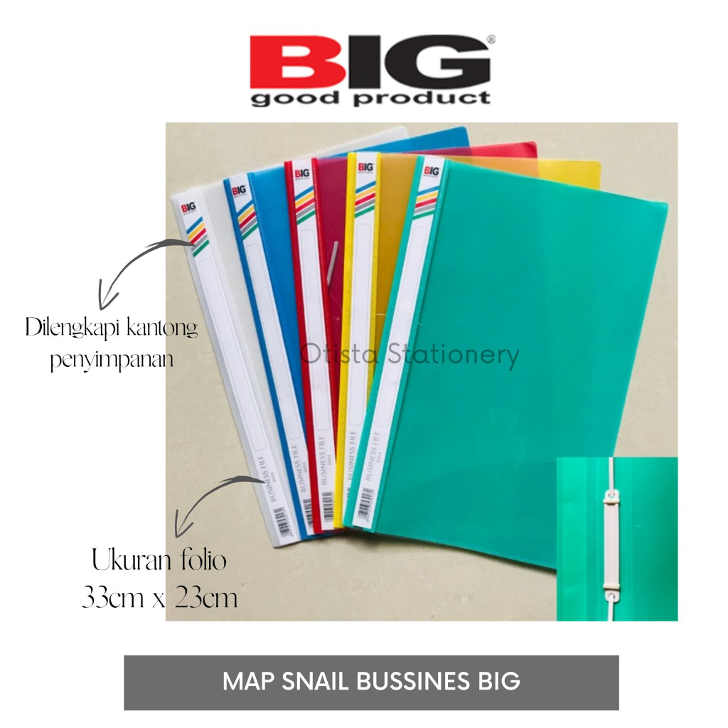 Map Bussines BIG/ Map Snail Bussines BIG/ Map Snail BIG Plastik Folio/ Map Snail Folio