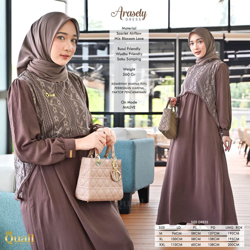 Arasely Gamis QuaiL Hijab