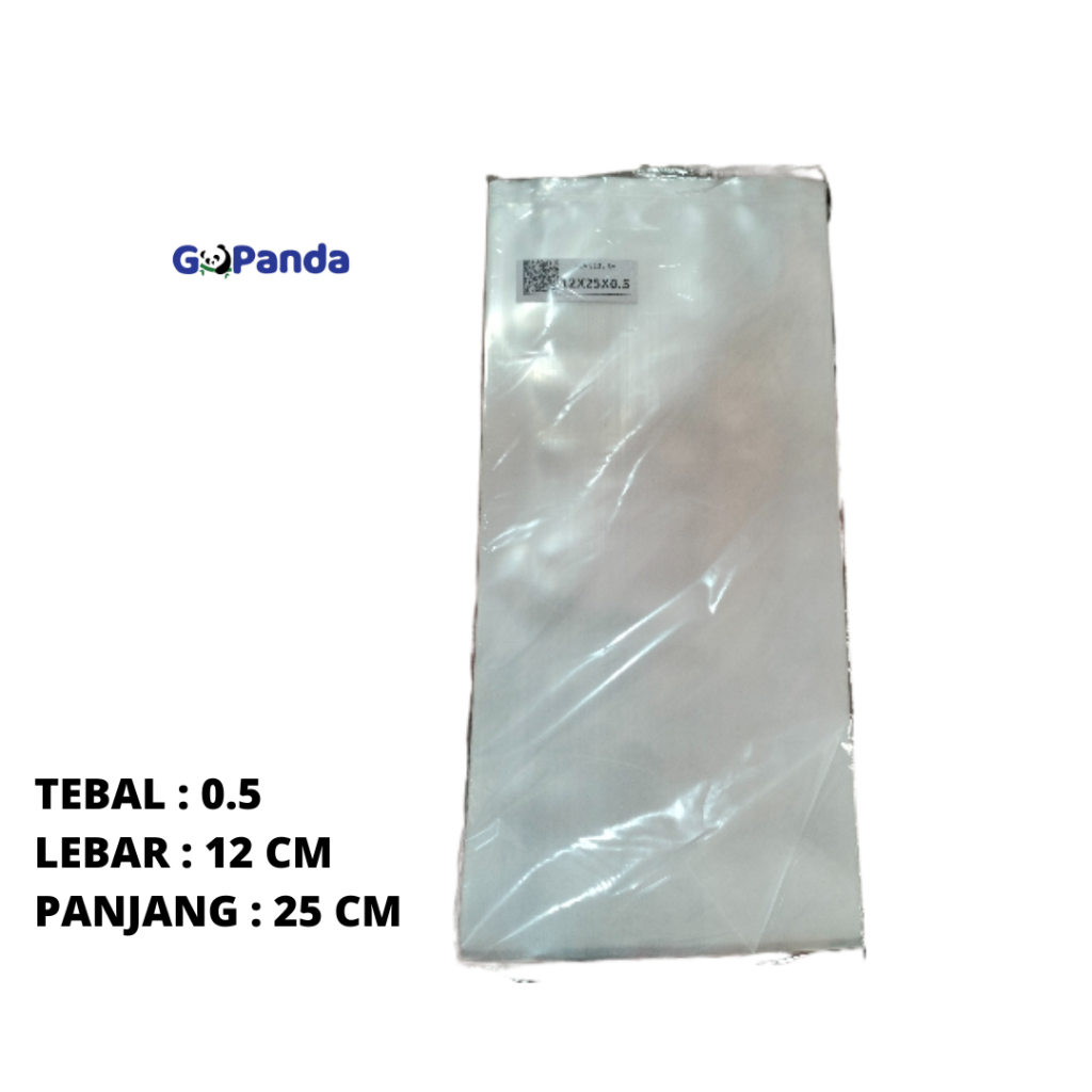 Kantong Plastik Plastic Bag PP JOYO BOYO  Bening Transparan TEBAL 0.5