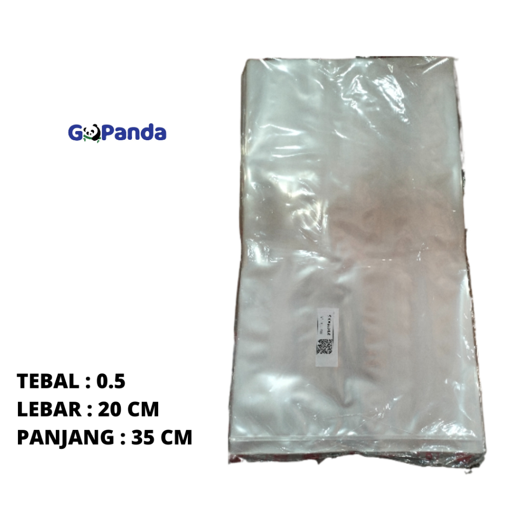 Kantong Plastik Plastic Bag PP JOYO BOYO  Bening Transparan TEBAL 0.5