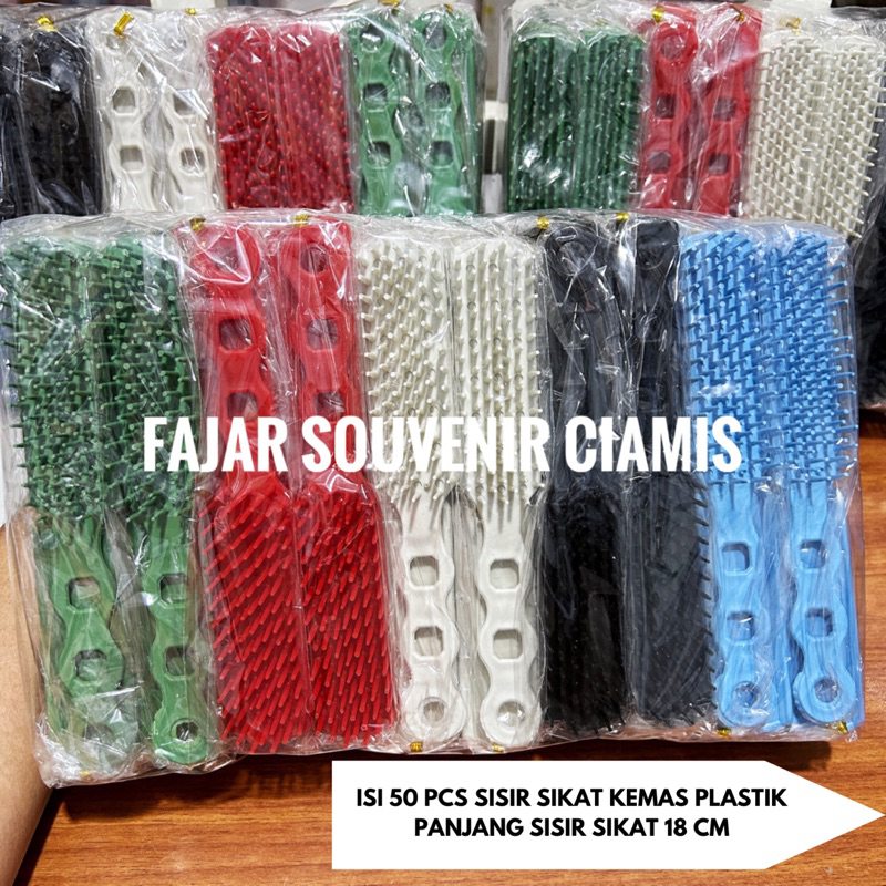souvenir isi 100 pcs sisir sikat kemas plastik souvenir pernikahan Unik Souvenir Termurah Sovenir so