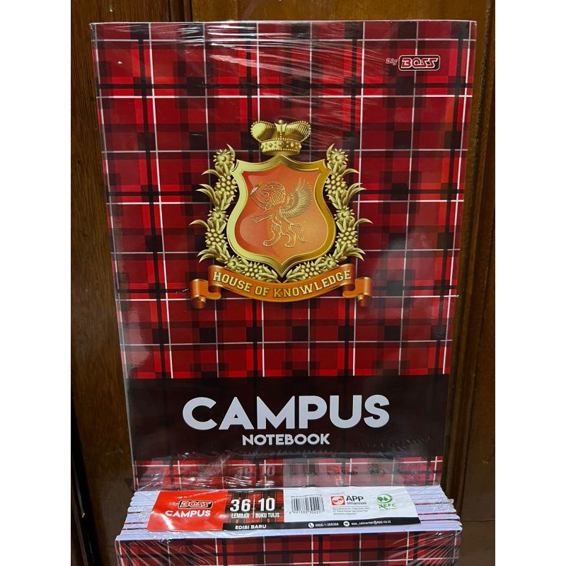 

buku tulis BIGboss campus 36 lembar isi 10 buku dalam 1 pack big boss