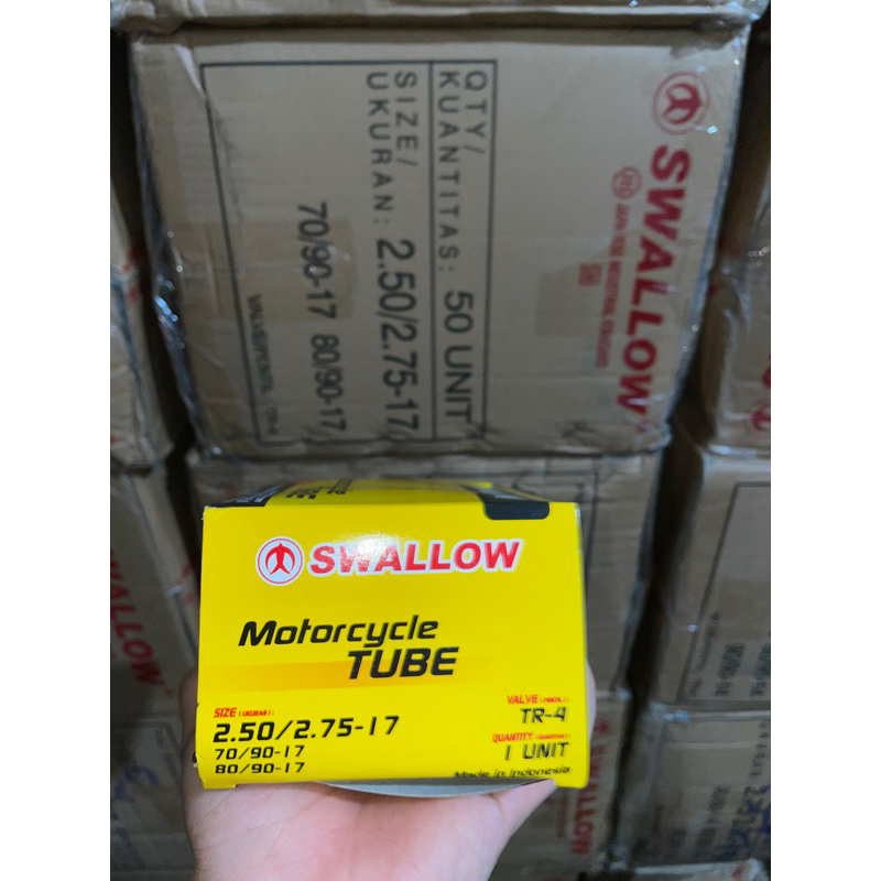 Ban Dalam Motor SWALLOW Ukuran 250/275-17 70/90 80/90 Ring 17