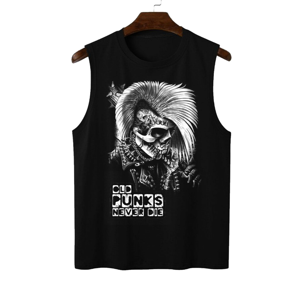 OLD PUNK LEKBONG/SINGLET/MURAH/GRATIS ONGKIR/DISTRO