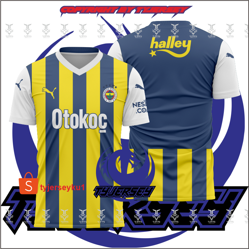 JERSEY FENERBAHCE 23-24  HOME FULL PRINTING