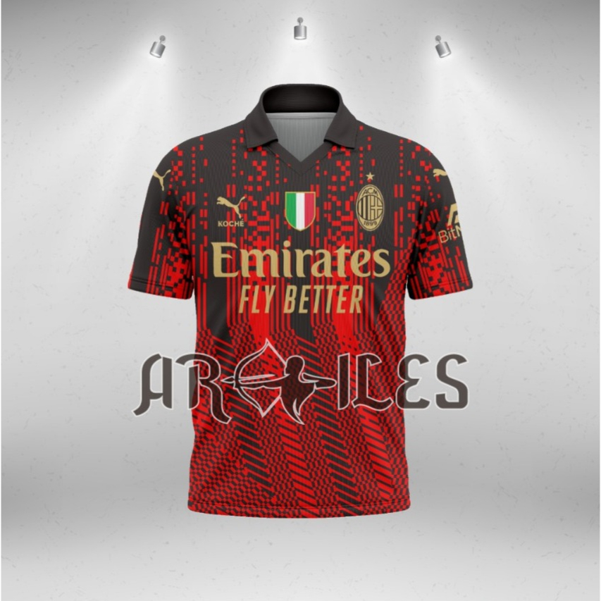 JERSEY AC MILAN NEW FOURTH KOCHE  PRINTING