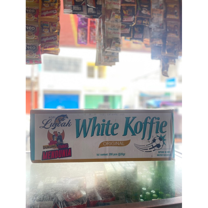 Luwak White Koffie 1 dus @200pcs