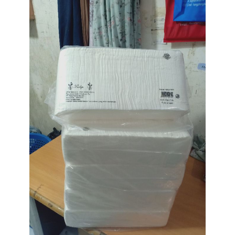 Tissue Tulip 2Ply 1000gr Premium Tulip Facial Tisu Tulip 1kg/Tisu kiloan Tulip