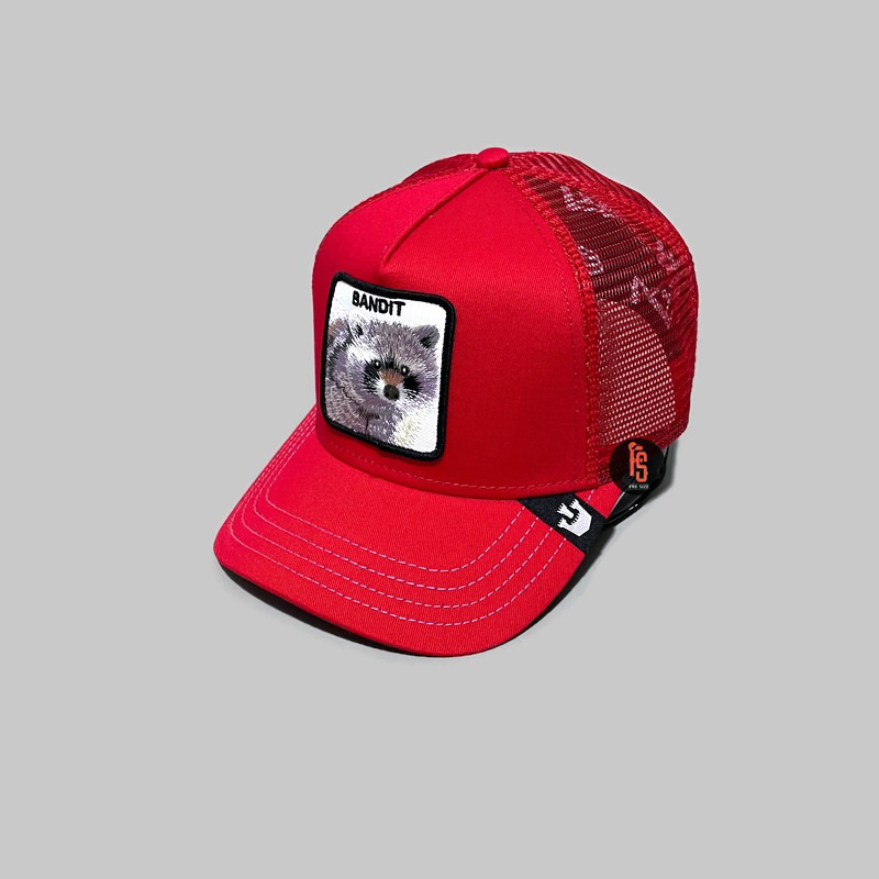 TOPI ORIGINAL GOORIN BROS TRUCKER TONAL BANDIT RED