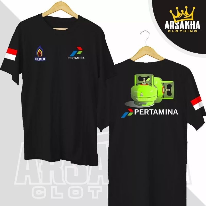 KAOS ELPIJI PERTAMINA || DTF PRINTING