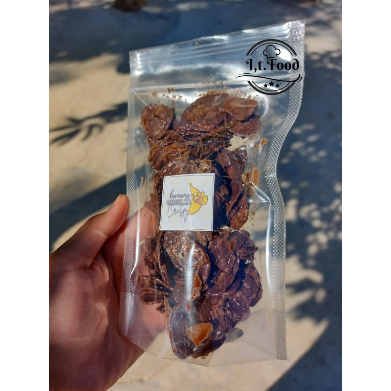 

kripik pisang coklat lumer