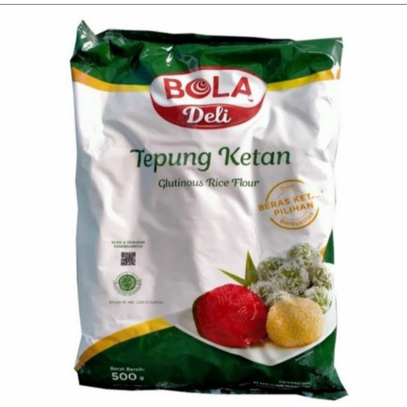 

Bola Deli Tepung Ketan 500 Gram Murah ,bola beras 500g