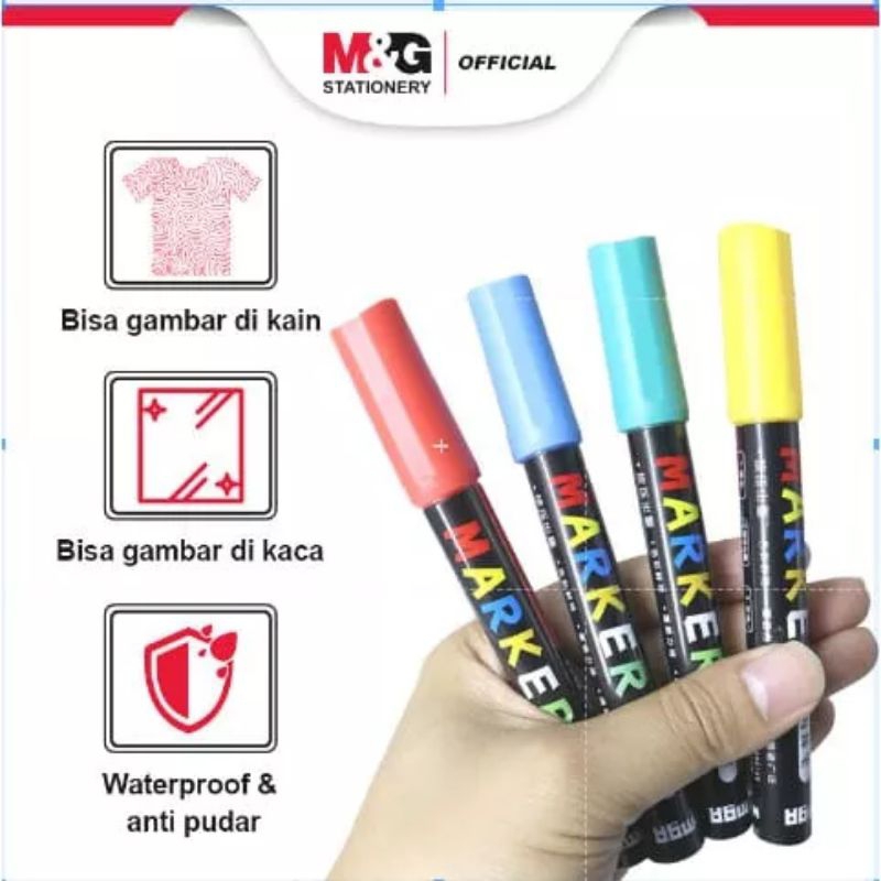 

Spidol Acrylic Marker M&G