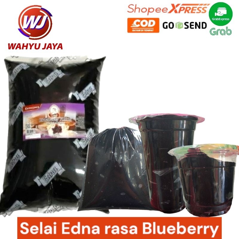 

selai Edna blueberry/250gram-500gram-1kg