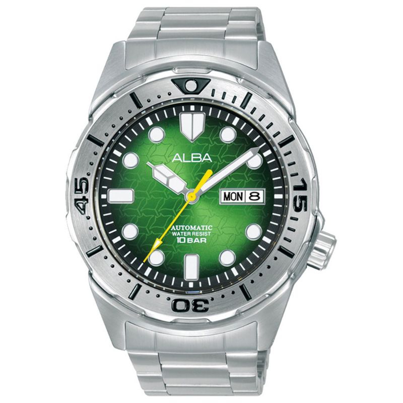 Jam Tangan Alba Automatic Pria AL4443 AL4443X1 Original Bergaransi Resmi 1 Tahun