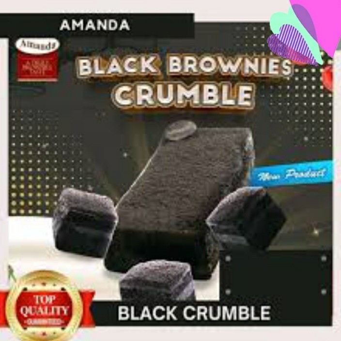 

Black Brownies Crumble Amanda / Brownies Kukus Coklat Khas Bandung