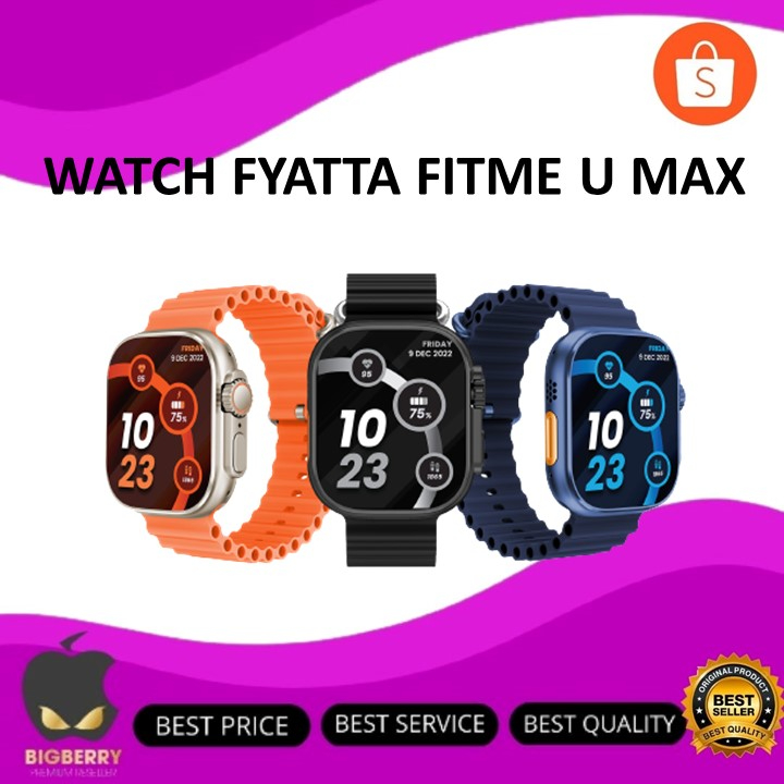 VYATTA FITME U MAX SMARTWATCH LARGE IPS SCREEN 1,96" 100+ SPORT MODE F
