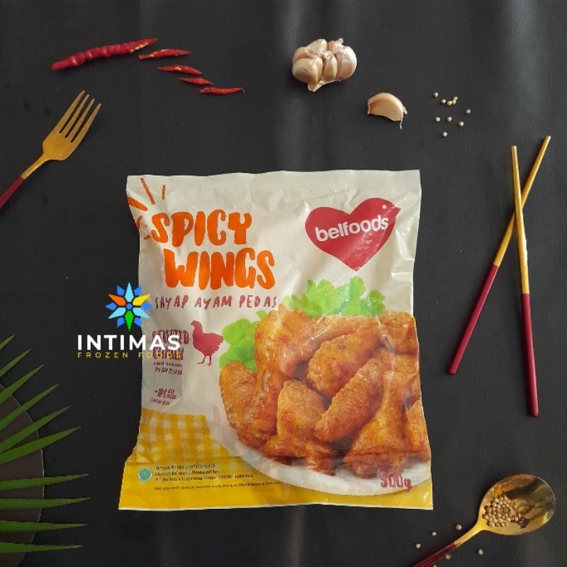 

Belfoods Sayap Ayam Pedas 500g || Belfoods Spicy Wings 500g