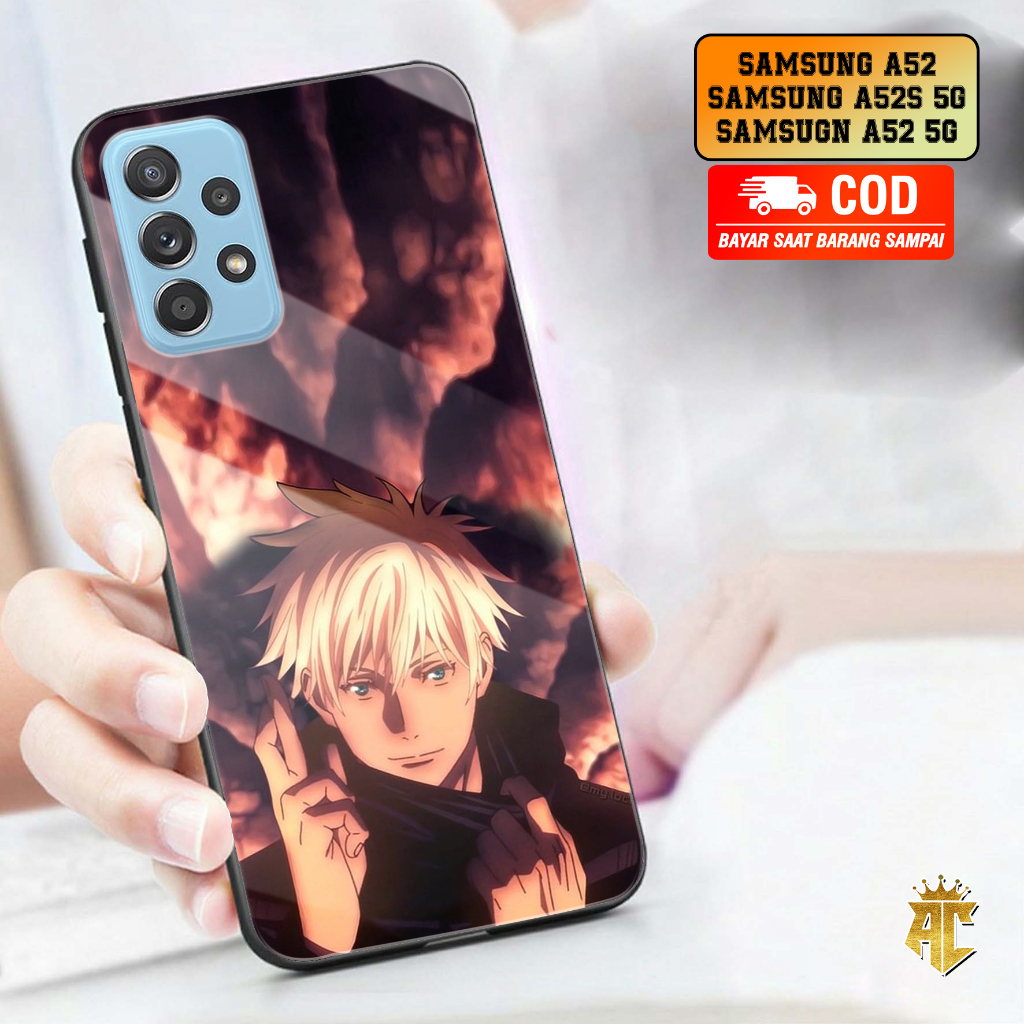 CASE SAMSUNG A52 / A52S / A52 5G - Casing SAMSUNG A52 Terbaru 2023 AERO STORE [ MOTIF 18 ] Silikon -