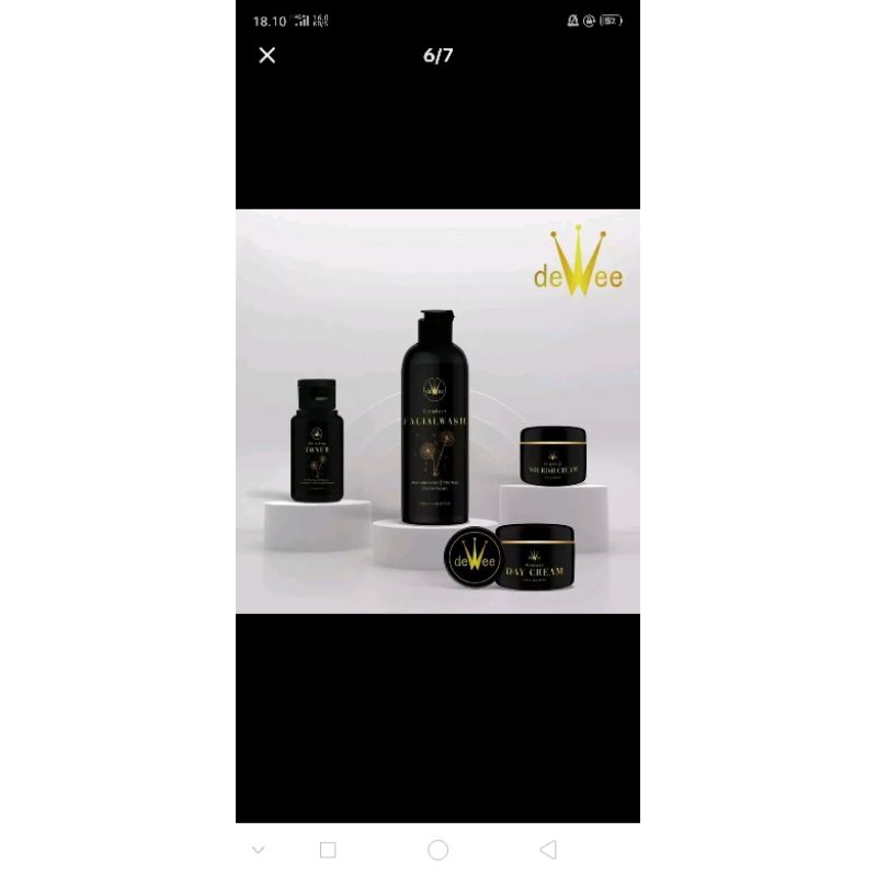 Cream Dewee skincare BPOM/Pemutih wajah