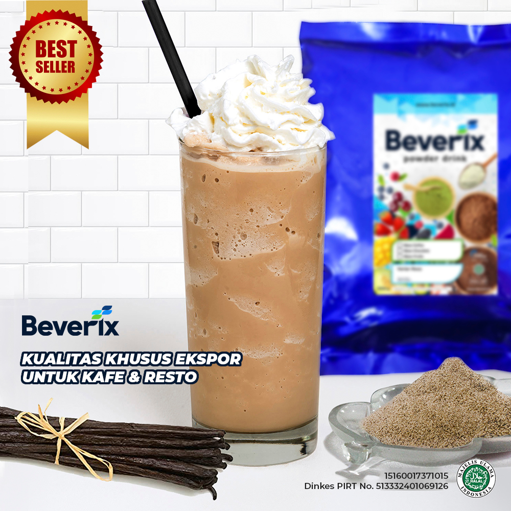 

Bubuk Minuman Kopi Rasa Vanilla Beverix Powder Drink 1 Kg