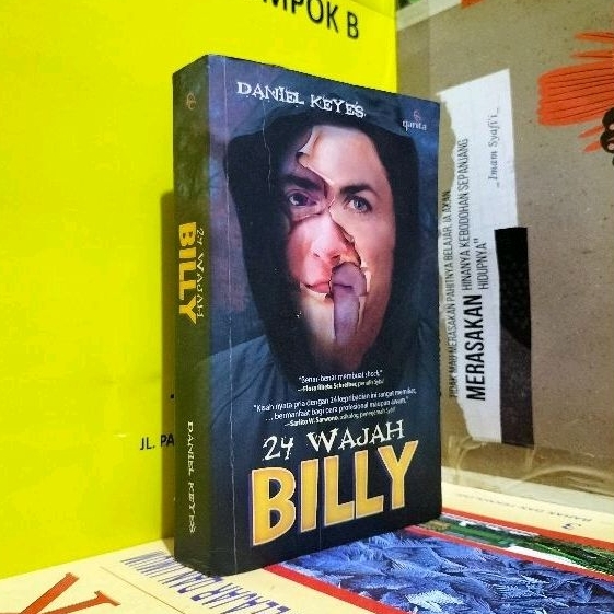 ORIGINAL 24 WAJAH BILLY.KARYA.DANIEL KEYES.PENERBIT.QANITA