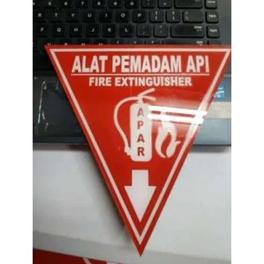 

Segitiga APAR Tonata / Rambu Akrilik Alat Pemadam Api Ringan