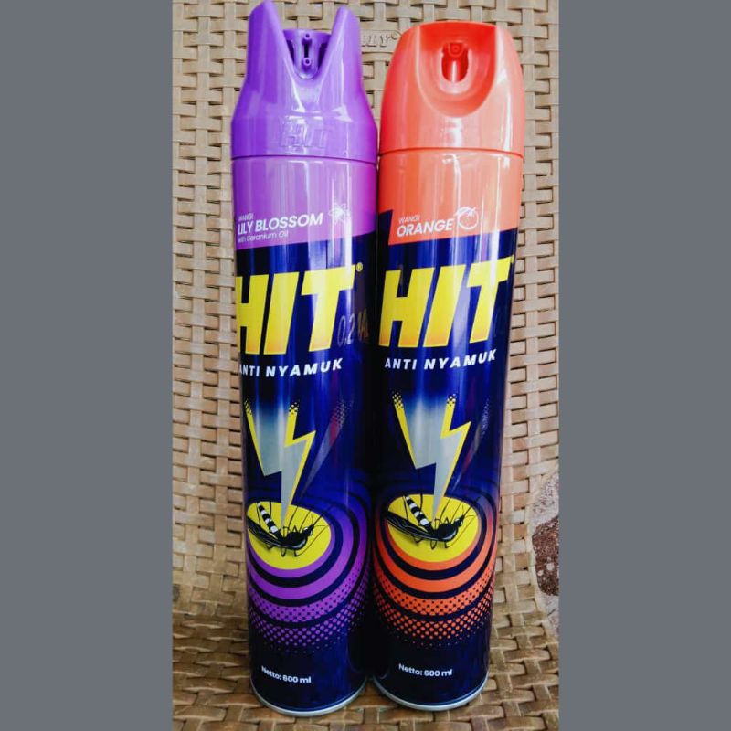 hit obat nyamuk 600ml/ hit/ obat nyamuk semprot/ Baygon semprot/ obat nyamuk