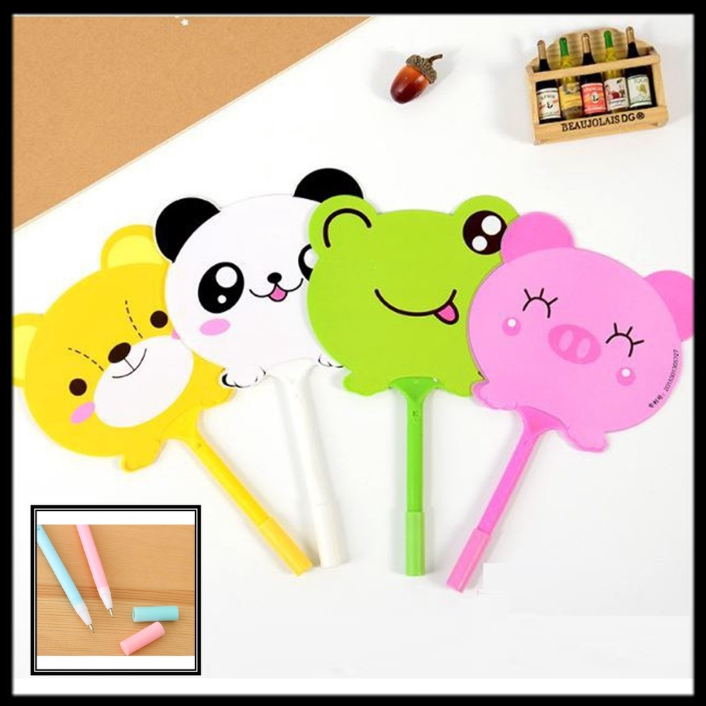 

UNIK 08 ♥️ PULPEN KIPAS ♥️ Pena Kipas Motif Lucu Pena Motif Buah Animal Pulpen Kipas Karakter Pena Kipas Grosir Import