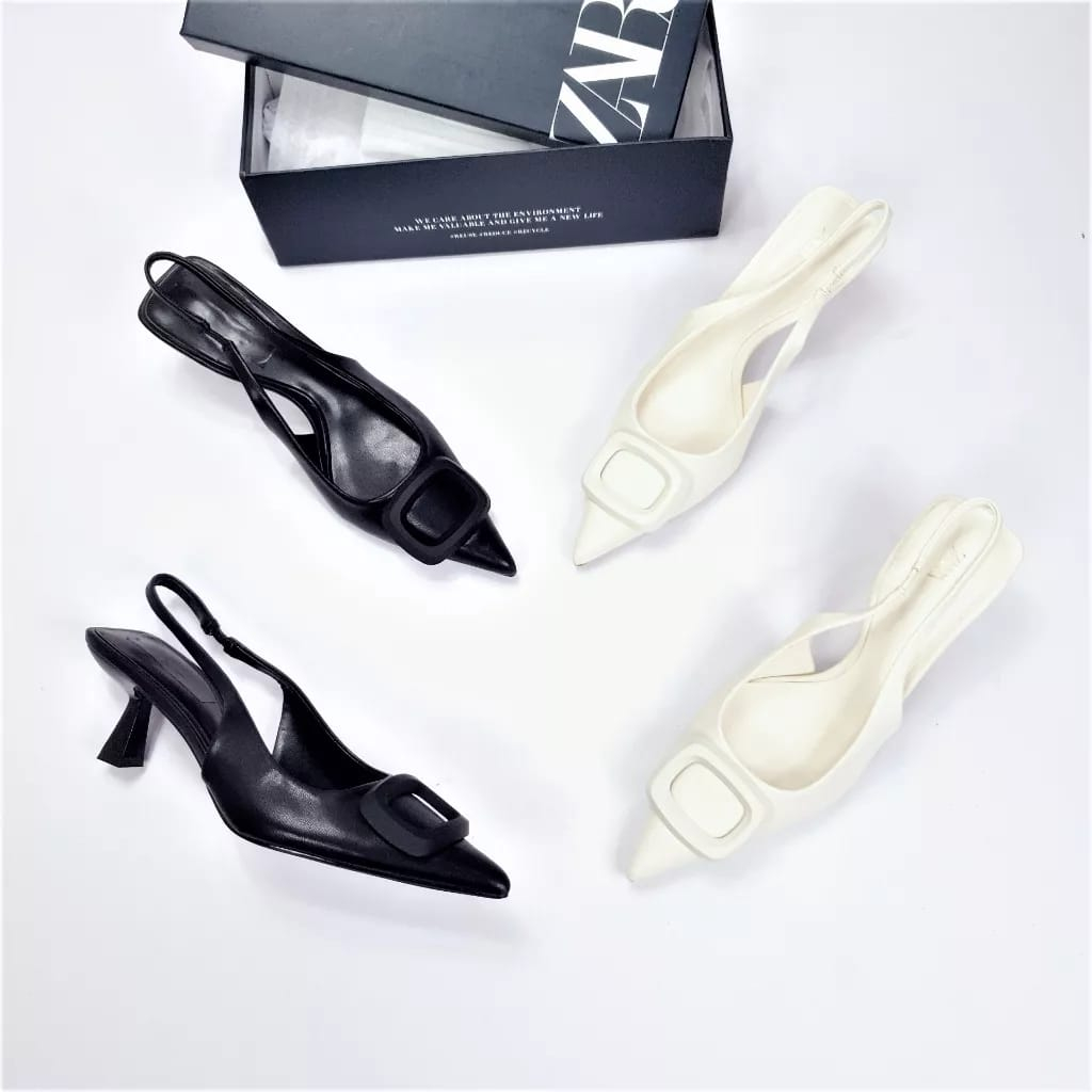 Unik Zara Heels Wanita Import 33921-3 - 5 Cm
