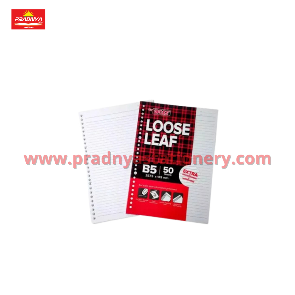 

LOOSE LEAF/KERTAS BINDER B5 50/100 LEMBAR