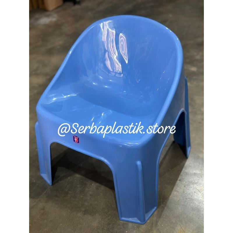 Kursi belajar anak / kursi plastik tebal / bangku anak / kursi anak sandar C28 / kursi PAUD / kursi 
