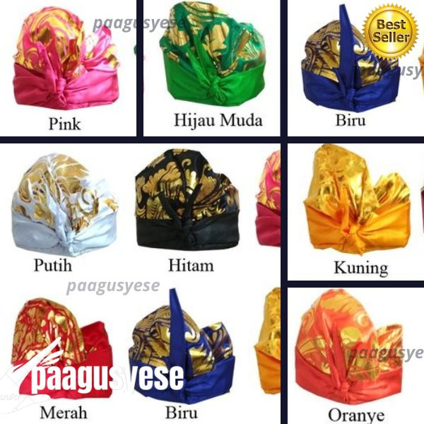 Udeng bali instan / Udeng ikat prada bali ikat kepala adat bali