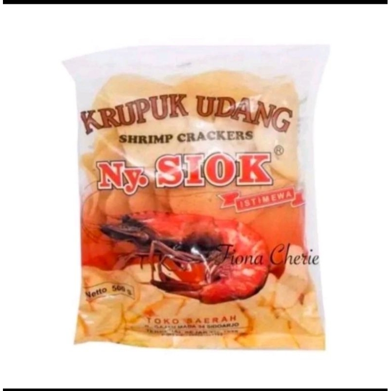 

kerupuk Stick Ny. Siok Stick/Oval khas Indonesia Kerupuk Udang