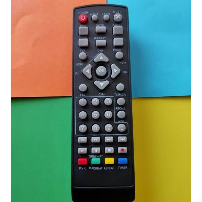 remot set top box tv digital dvb t2 noise