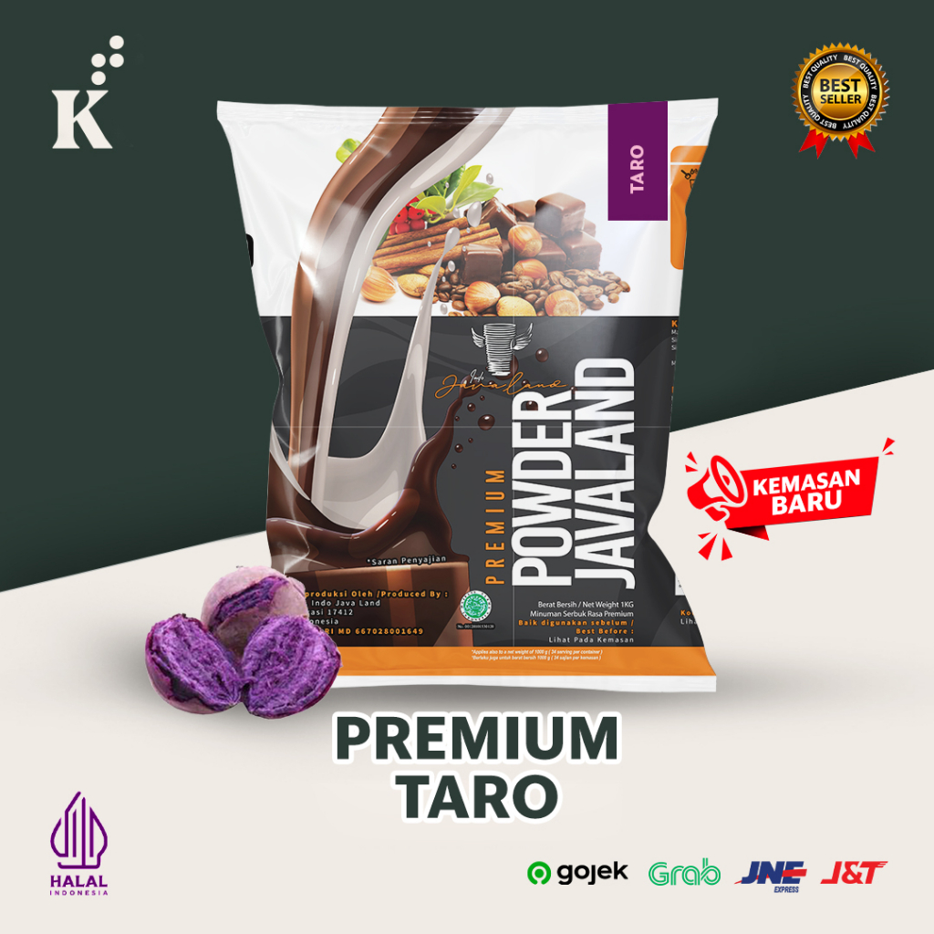 

Bubuk Minuman Bubble Premium Taro Javaland 1 kg