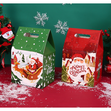 

HAMPER BOX NATAL / PAPERBAG NATAL MERRY CHRISTMAS / KOTAK KADO NATAL