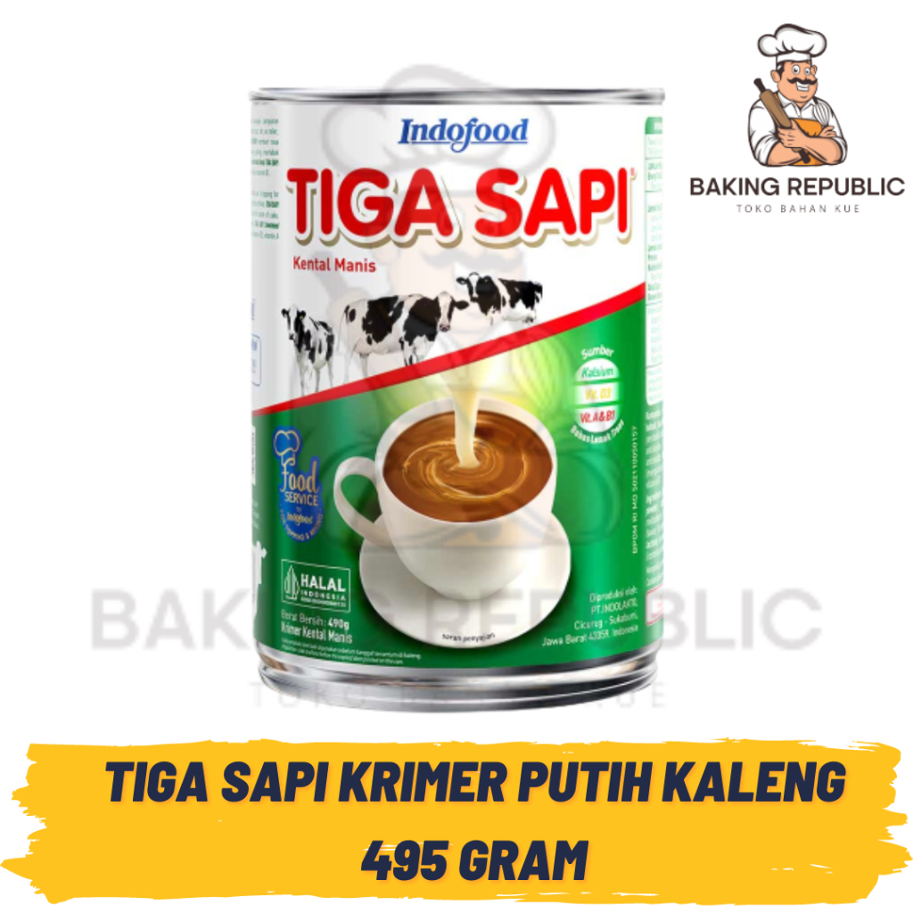 

TIGA SAPI SUSU KRIMER MANIS 490gr exp 28-02-2025