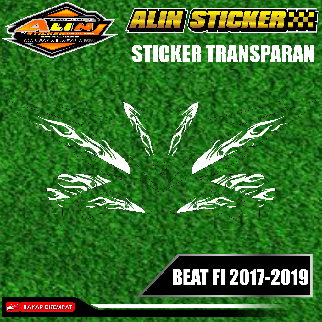 0544 STRIPING HONDA BEAT FI 2017-2019 CONCEPT API DESIGN SIMPLE