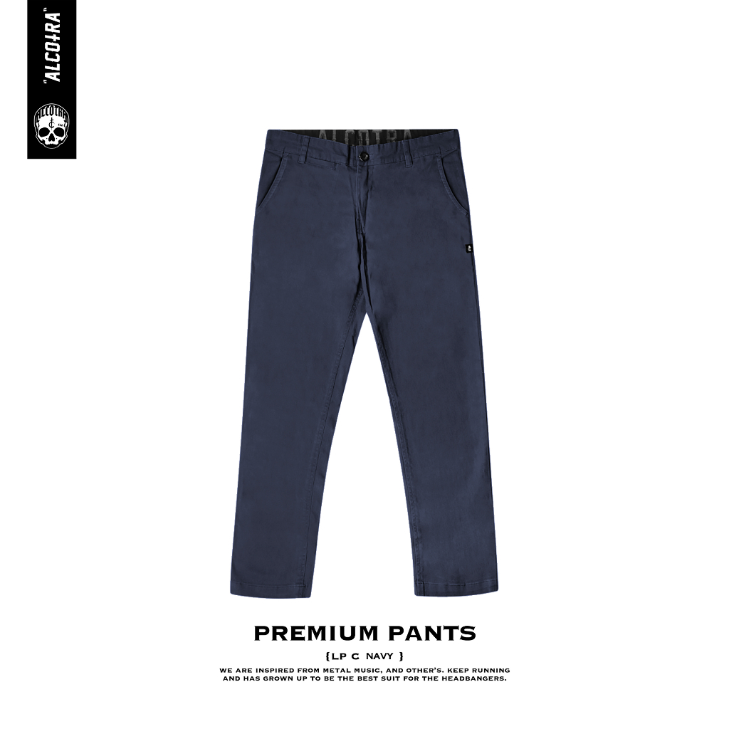 LP C NAVY // LONG PANTS CHINO NAVY // CELANA PANJANG CHINO ALCOTRA
