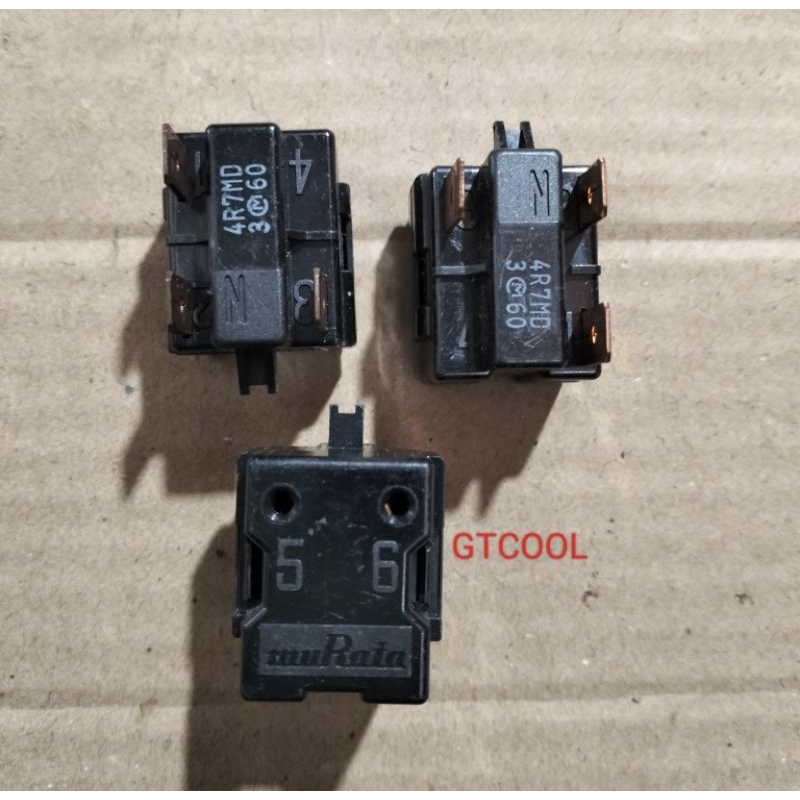 PTC relay kulkas 3 pin 2R1L Murata/ PTC  high Quality