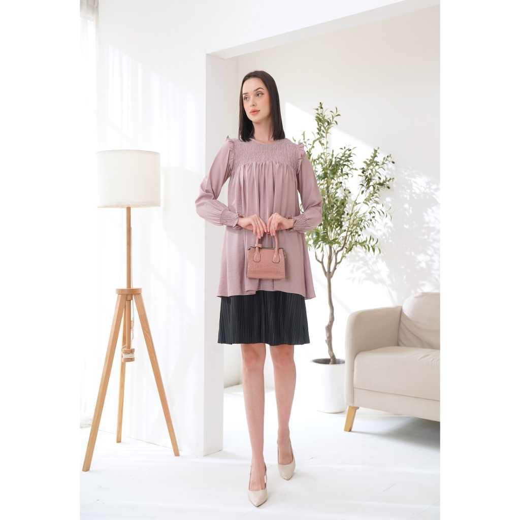 Heaven Sent - Baju Atasan Wanita Polos Cassandra Blouse