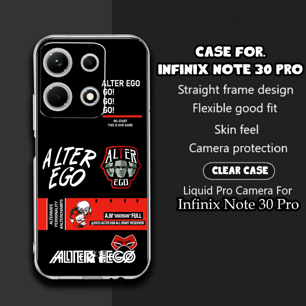 Case Infinix Note 30 Pro NFC Motif [esport] Terlaris Casing Infinix Note 30 Pro NFC Terbaru Softcase