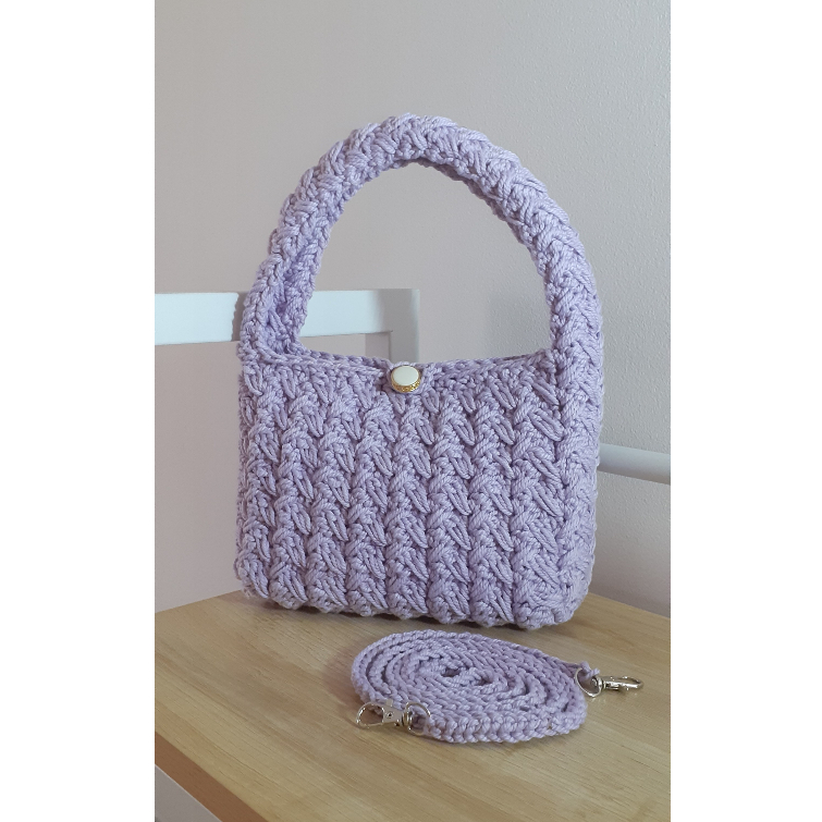 Naina Mini korean bag / Tas selempang korean warna ungu lilac