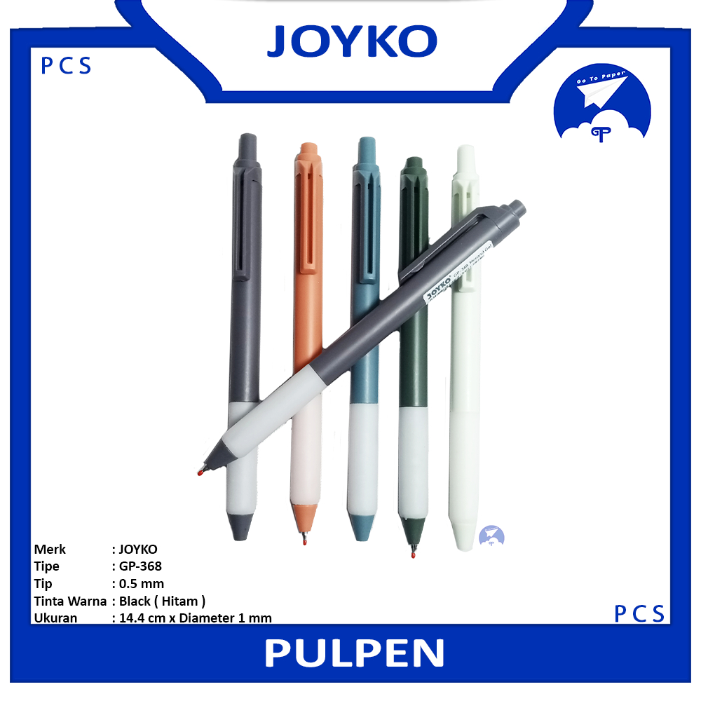 

JOYKO - Pulpen Pena Jel Gel Pen GP-368 Morand - Pcs