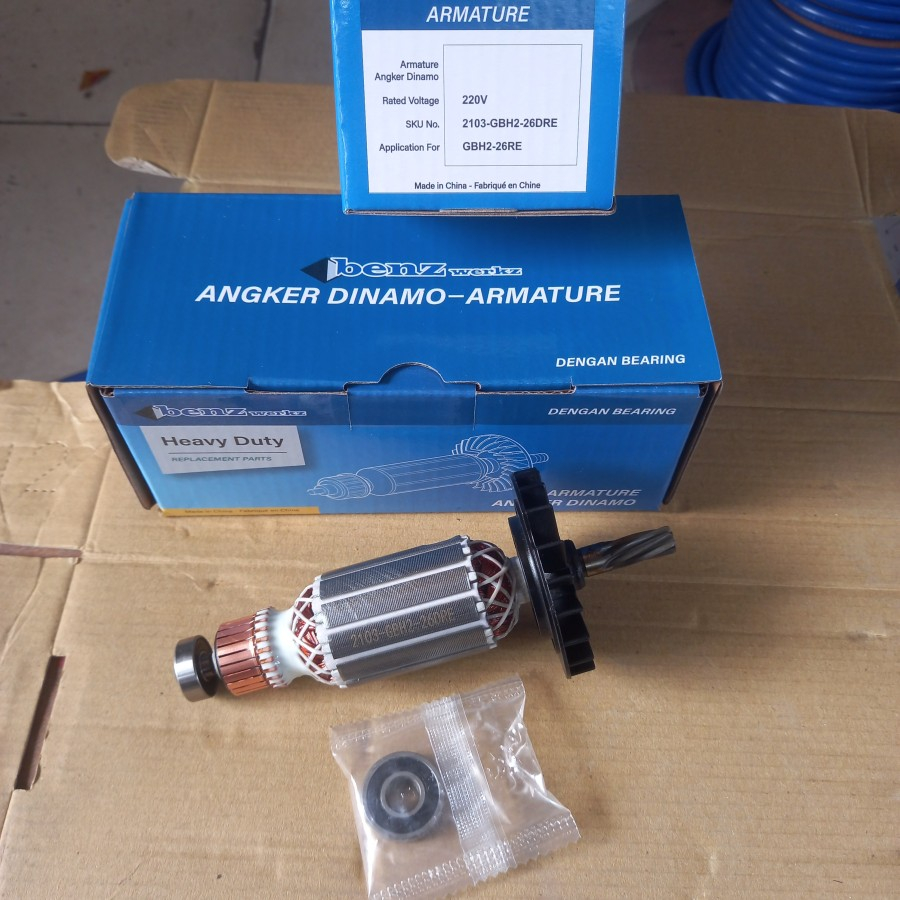 Angker Armature Mesin Bor Sds Bosch GBH2-26 Benz