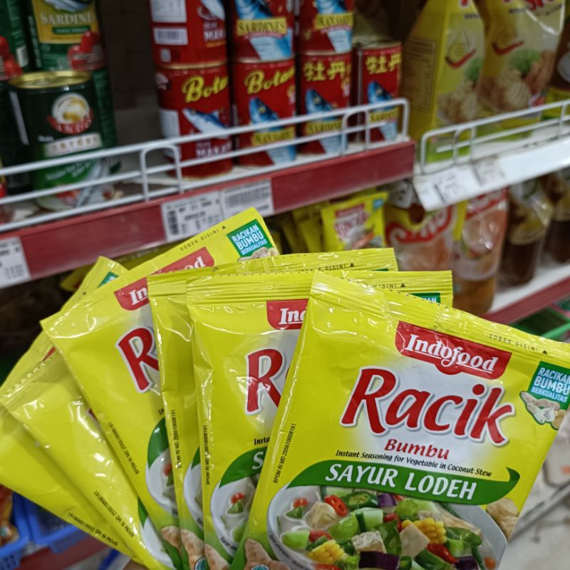 

Indofood racik sayur lodeh 10pcs #25g