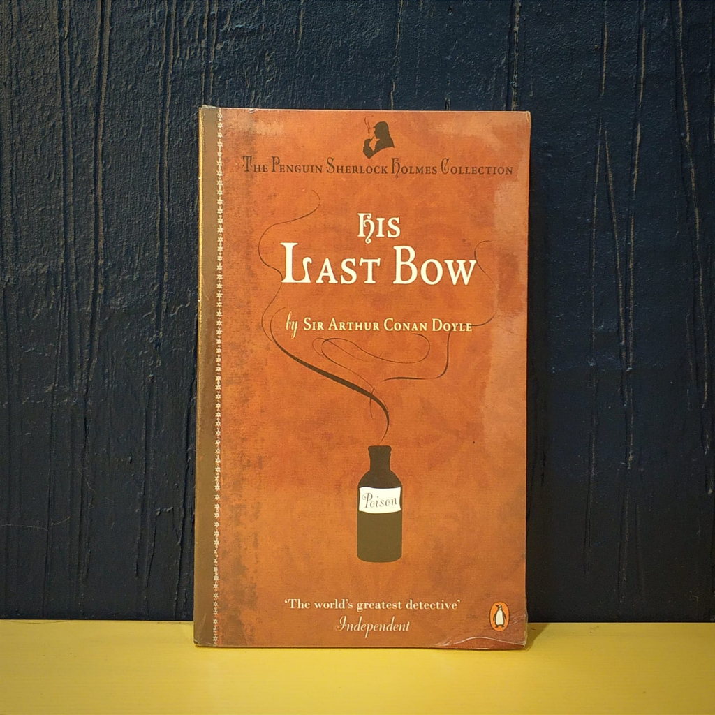 sherlock holmes his last bow buku import baru